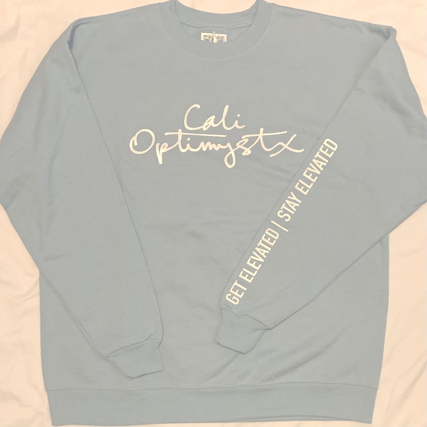 White Signature Cali Optimystx Sweater