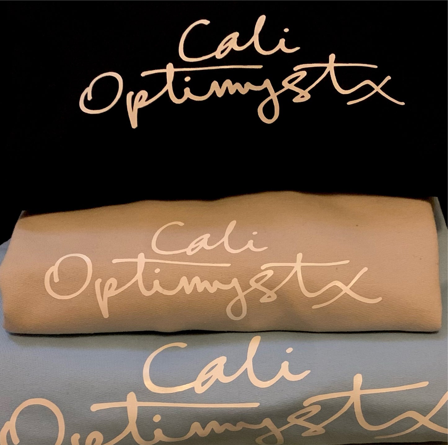 White Signature Cali Optimystx Sweater