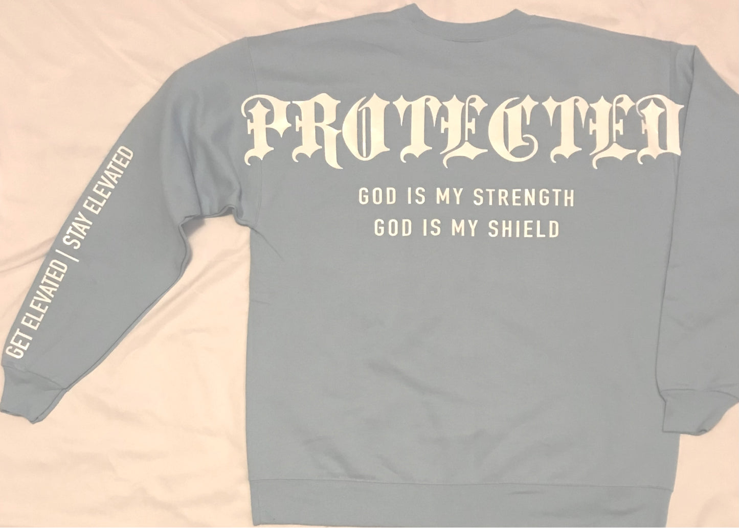 White Signature - PROTECTED Cali Optimystx Sweater
