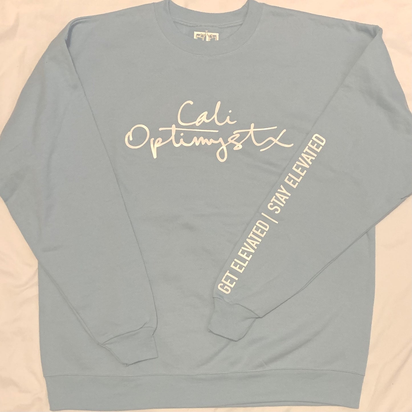 White Signature - PROTECTED Cali Optimystx Sweater